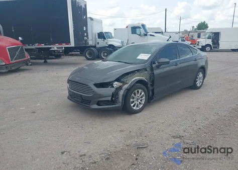 2016 Ford Fusion S from USA, damaged, VIN 3FA6P0G70GR258110